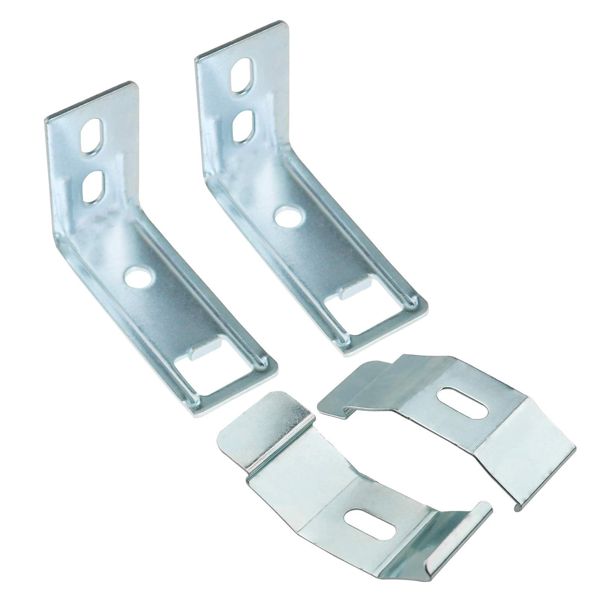 4Sets Vertical Blinds L-Shaped Brackets Vertical Blinds Mounting Bracket, Clip Blind Extension Frame