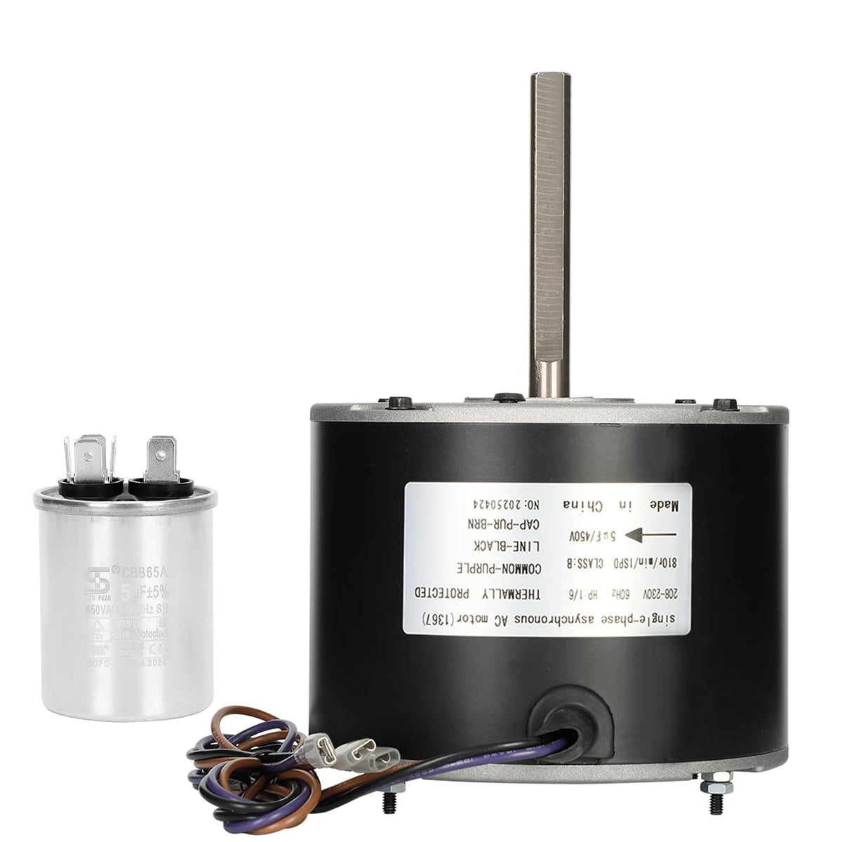 0131m00060SP Condenser Fan Motor, Replaces Goodman 0131M00060SP