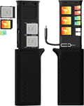 CFexpress Type B & SD Card Reader,USB3.2 Gen 2 10Gbps,Triple-Slot Simultaneous Read Universal CF Card Reader (SD &