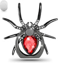Phone Ring Holder Stand, 360 Degree Rotation Universal Spider Finger Kickstand with Polished Metal Phone Grip for