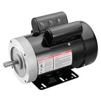 Happybuy 1.5HP Electric Motor 1725 RPM, AC 115V/230V, 56C Frame, Air Compressor Motor Single Phase, 5/8"" Keyed Shaft, CW/CCW Rotation for Agricultural Machinery and General Equipment