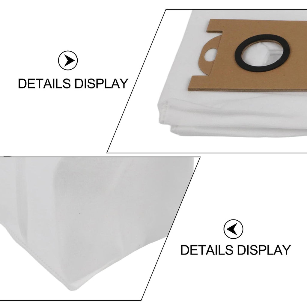 Lubluelu SD85 Compatible Vacuum Bags 5 Pack, Advanced Multi-Layer Dust