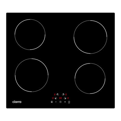 24 Inch Induction Cooktop 4 Burners 6000W