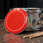 Inch Red Drum Head Double Ply Oil Coated 254mm Shell Replacement