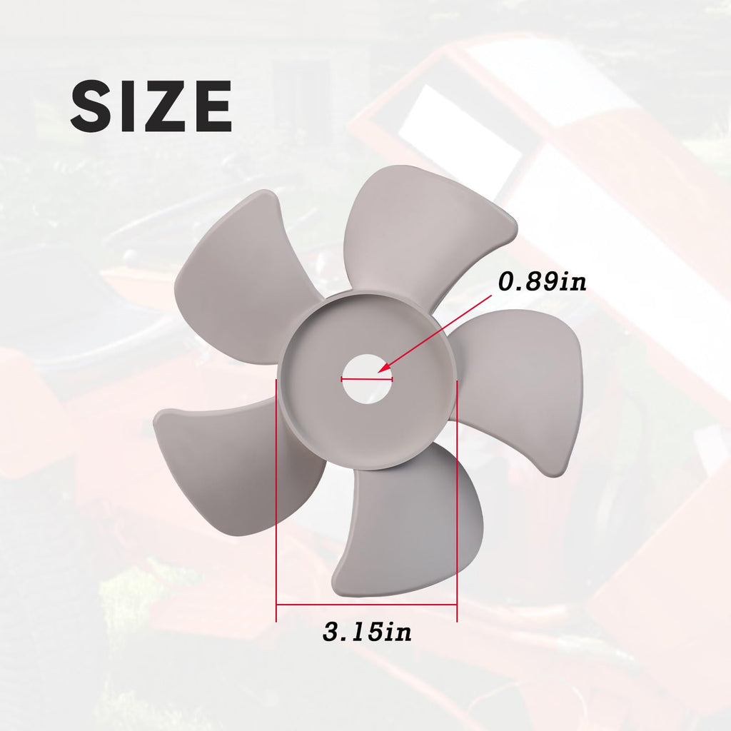 Ciuouient 1Pc C16616 Engine Cooling Fan,5-Blade,Replace A70084,C14494