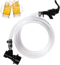 3FT Ball Lock Beer Line Assembly Kit Picnic Tap Corny Keg Dispenser 1 Pack | Pre-Assembled, Healthy Picnic Tap, Food