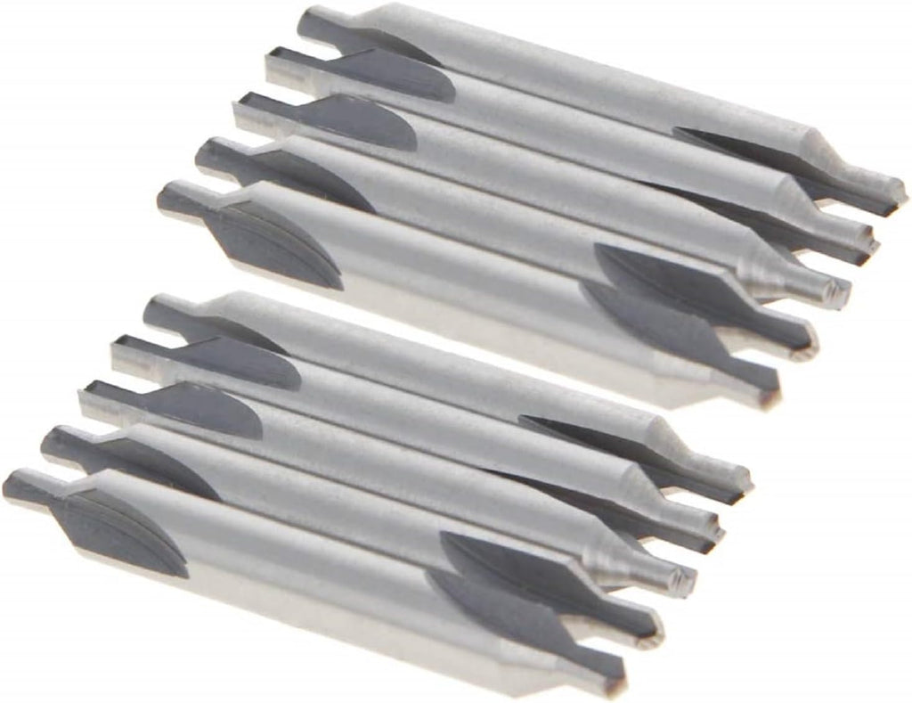 1/4" Center Drill Countersink Lathe Bit Mill Tool HSS Countersinks 10Pcs