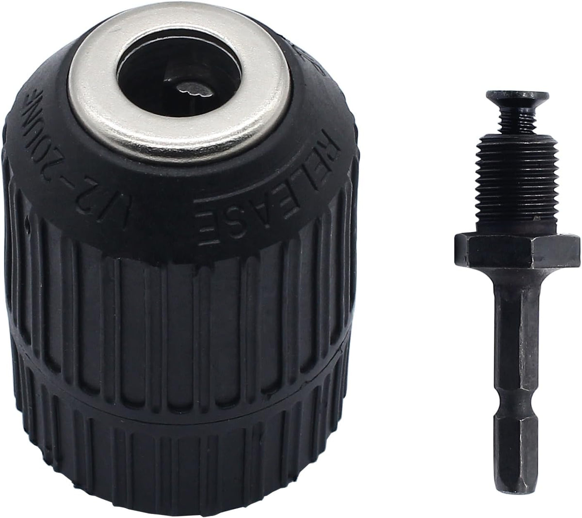 1/2" Quick Change Keyless Drill Chuck Adapter 2.0-13mm