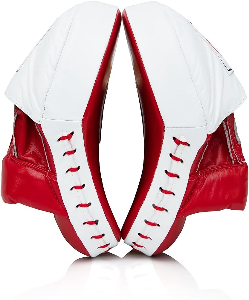 FMV9 Contoured Focus Mitts |Striking Accuracy & Protection for Boxing, Muay Thai, Kickboxing |Ergonomic Design, Soft