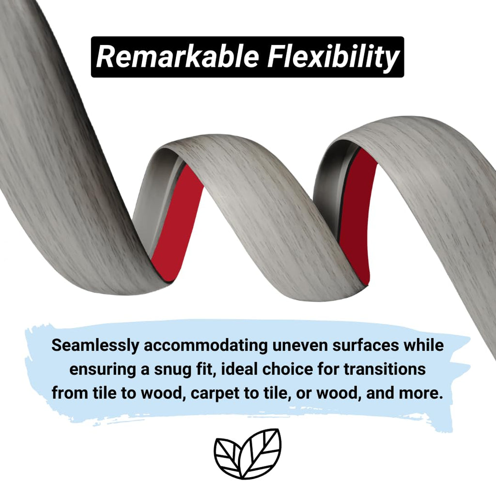 Floor Transition Strip Self Adhesive Carpet Wood Tile Vinyl Flooring Laminate Transition Cover Edge Trim Gap Doorway