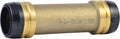 1-1/4 x 1-1/4 in Slip Coupling, Push-to-Connect Brass Plumbing Fitting, UXL0635