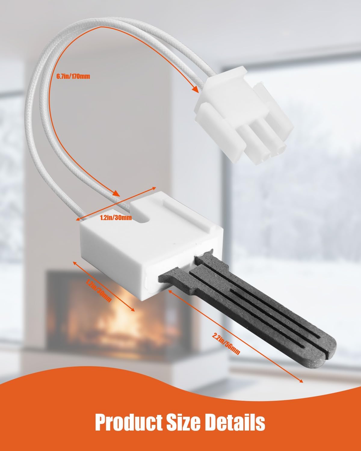 Gas Furnace Igniter Fit for Robertshaw Nordyne Amana Coleman York