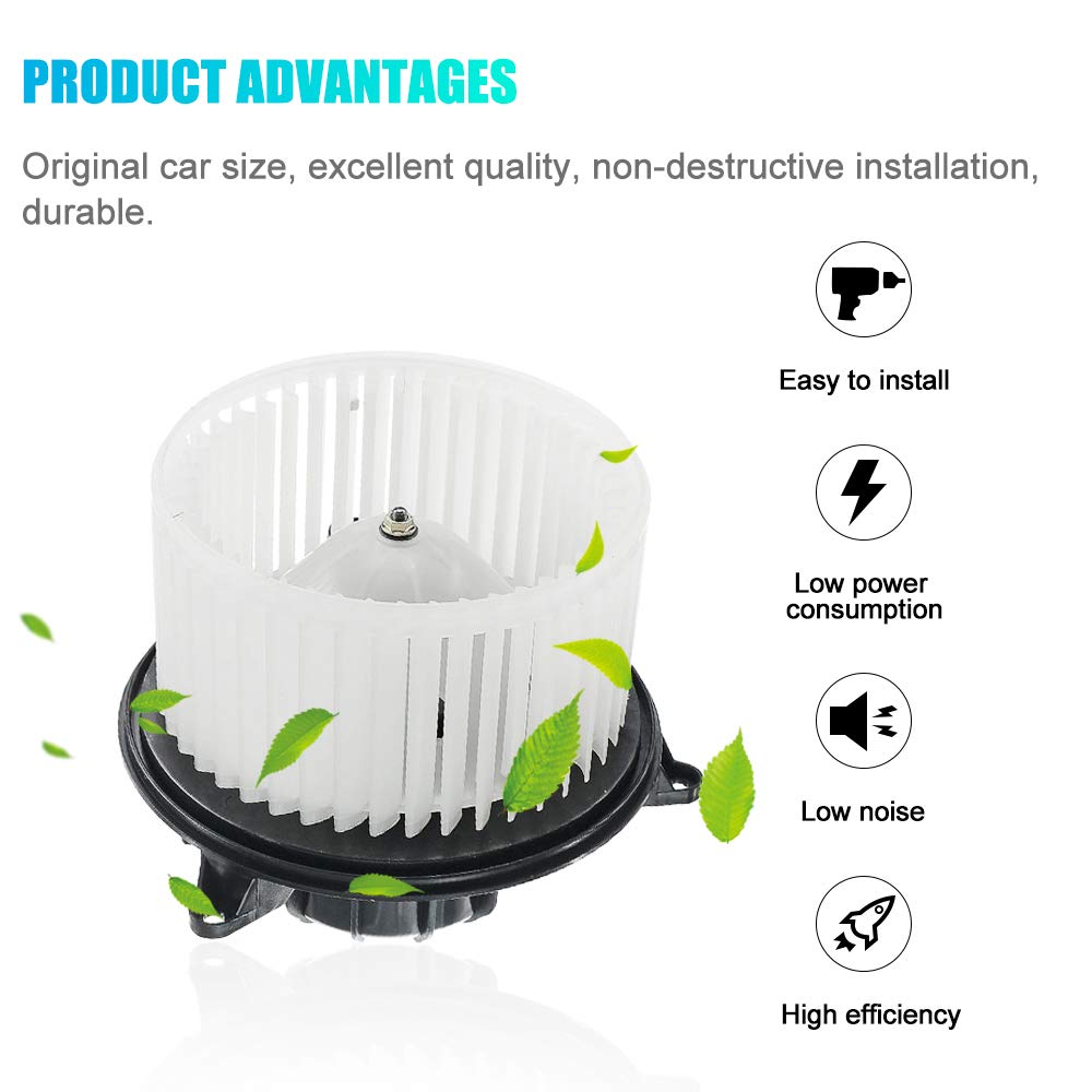 Ultra-Power 700237 Blower Motor for Ford F-150, Lincoln 2009-2017 - Replaces AL1Z19805A, 75873