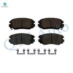 PM Auto Front Ceramic Brake Pad Compatible With 2010-2017 Chevrolet Equinox