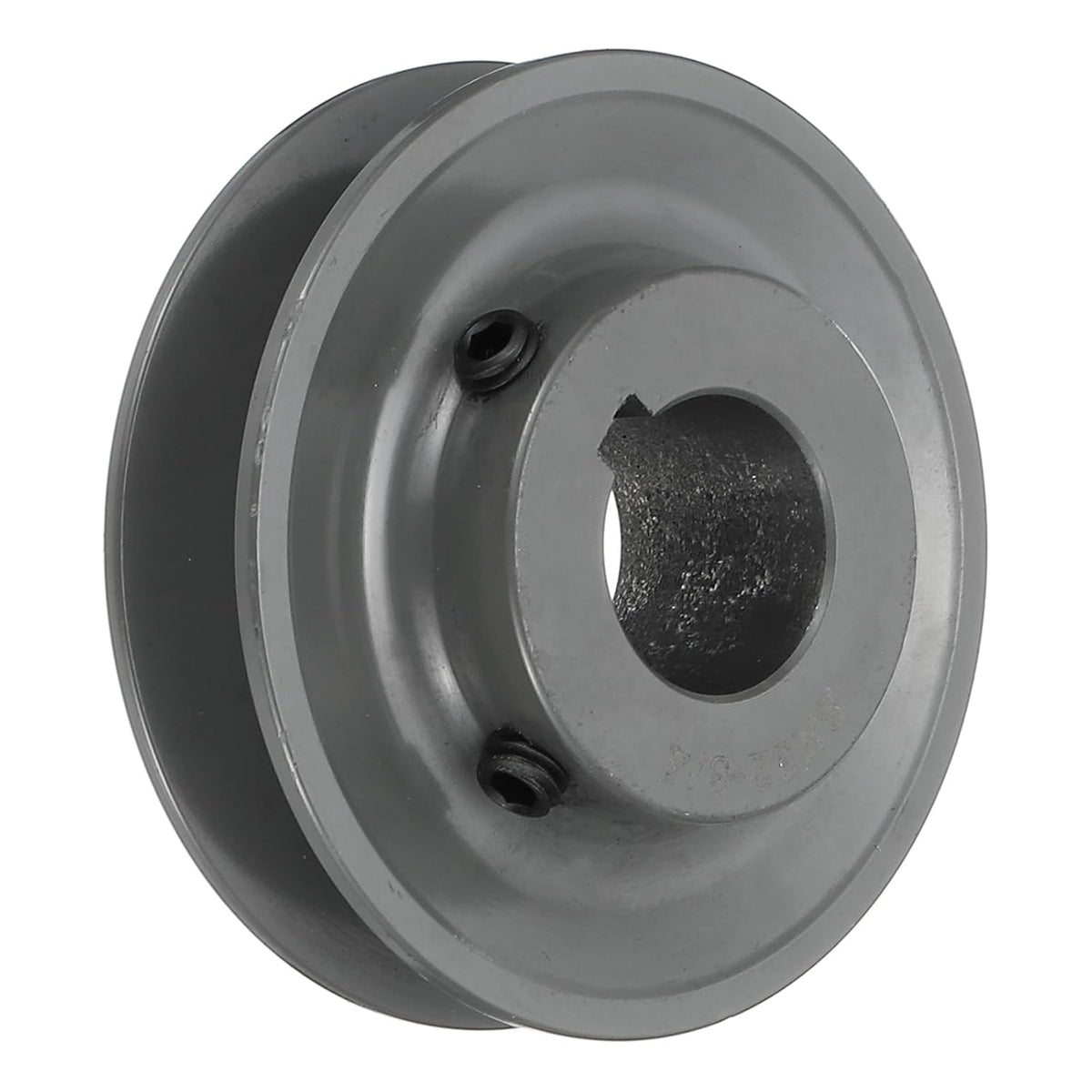 uxcell BK32-3/4 V-Belt Sheave 3/4" Bore, 3.35" OD, Single Groove Web Sheave