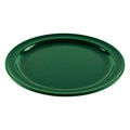 9" Green Supermel Hunter Round Dinner Melamine Plate (Set of 12)