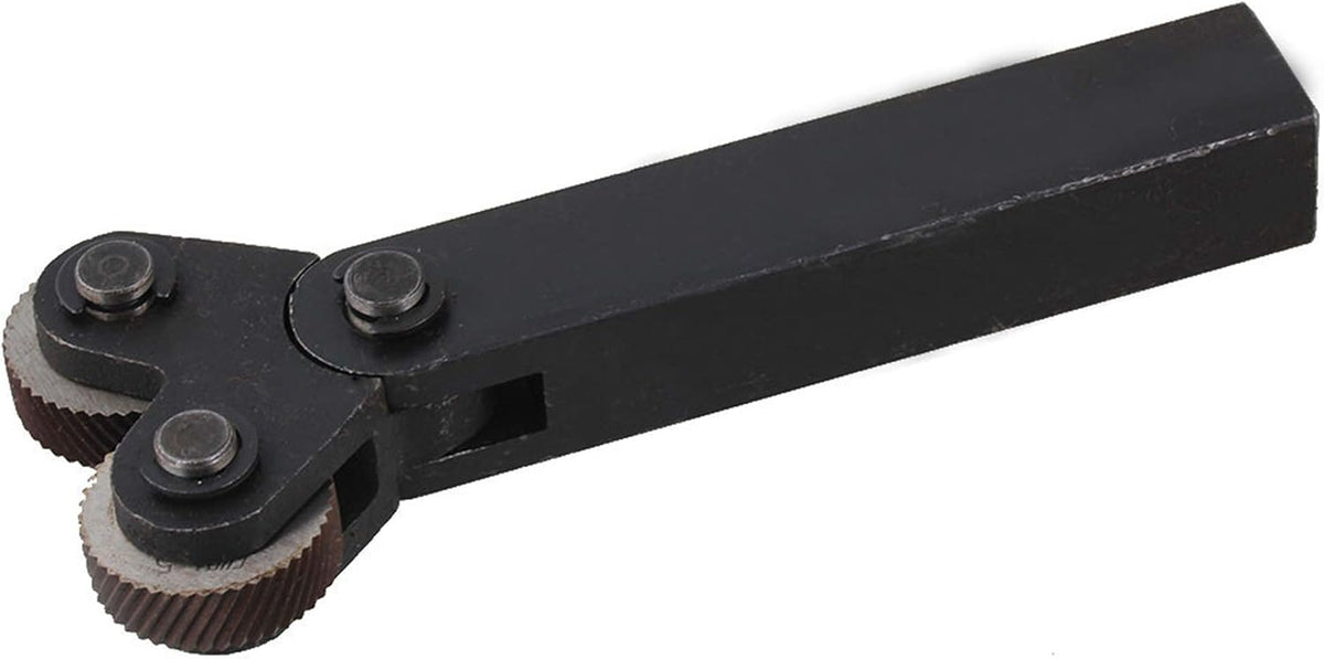 Rotating Head Knurling Tool Pitch Diagonal Coarse Linear Dual Wheels 0.5mm 1mm 2mm with 1.5mm Pitch Pack of 7