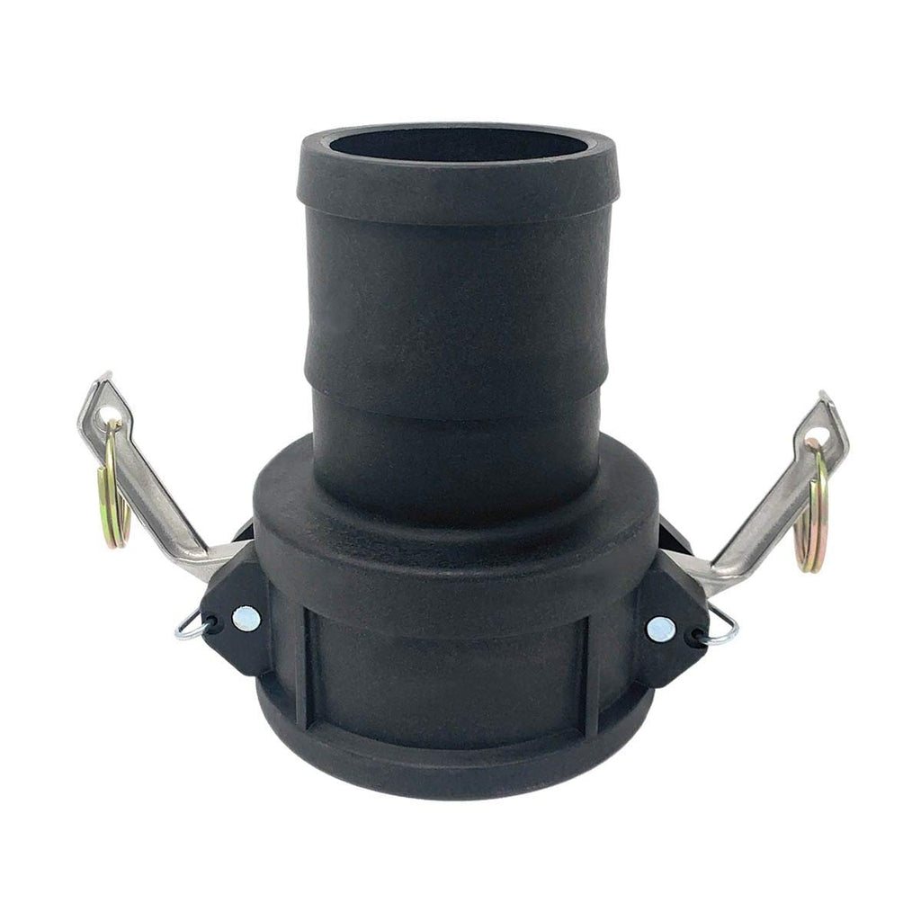 Gloxco Poly Cam Lock Fitting, Type C, 3" Female Camlock x 3" Hose Shank, Each