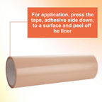 468 Double Sided Adhesive Transfer Tape, 12 in x 15 ft Heat Resistant Adhesive Transfer Tape, Heavty Duty Double