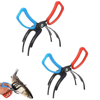 3 Claw Fish Gripper, 2026 New Multifunctional Metal Fishing Pliers Gripper, Non-Slip Fish Grabber Tool, Lightweight