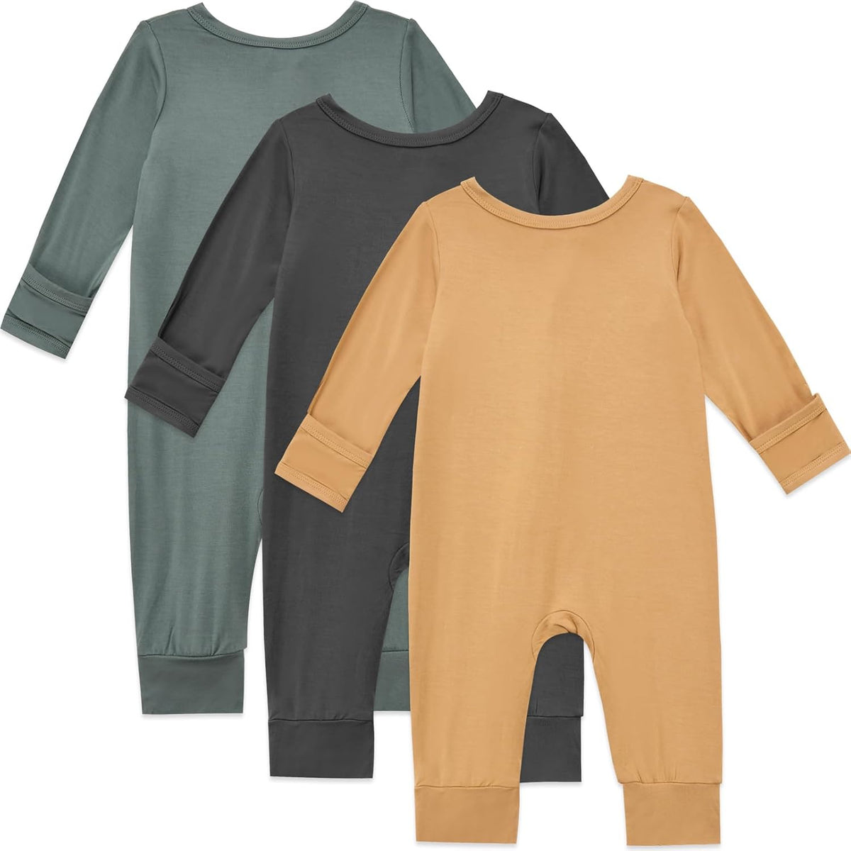 Baby Footless Pajamas Rayon of Bamboo Romper