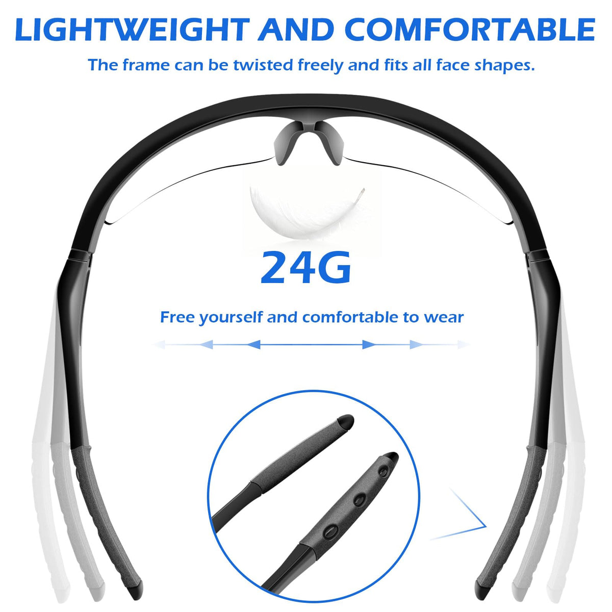 30 Pack Safety Glasses Bulk Men Women, ANSI Z87.1 Protective Eyewear