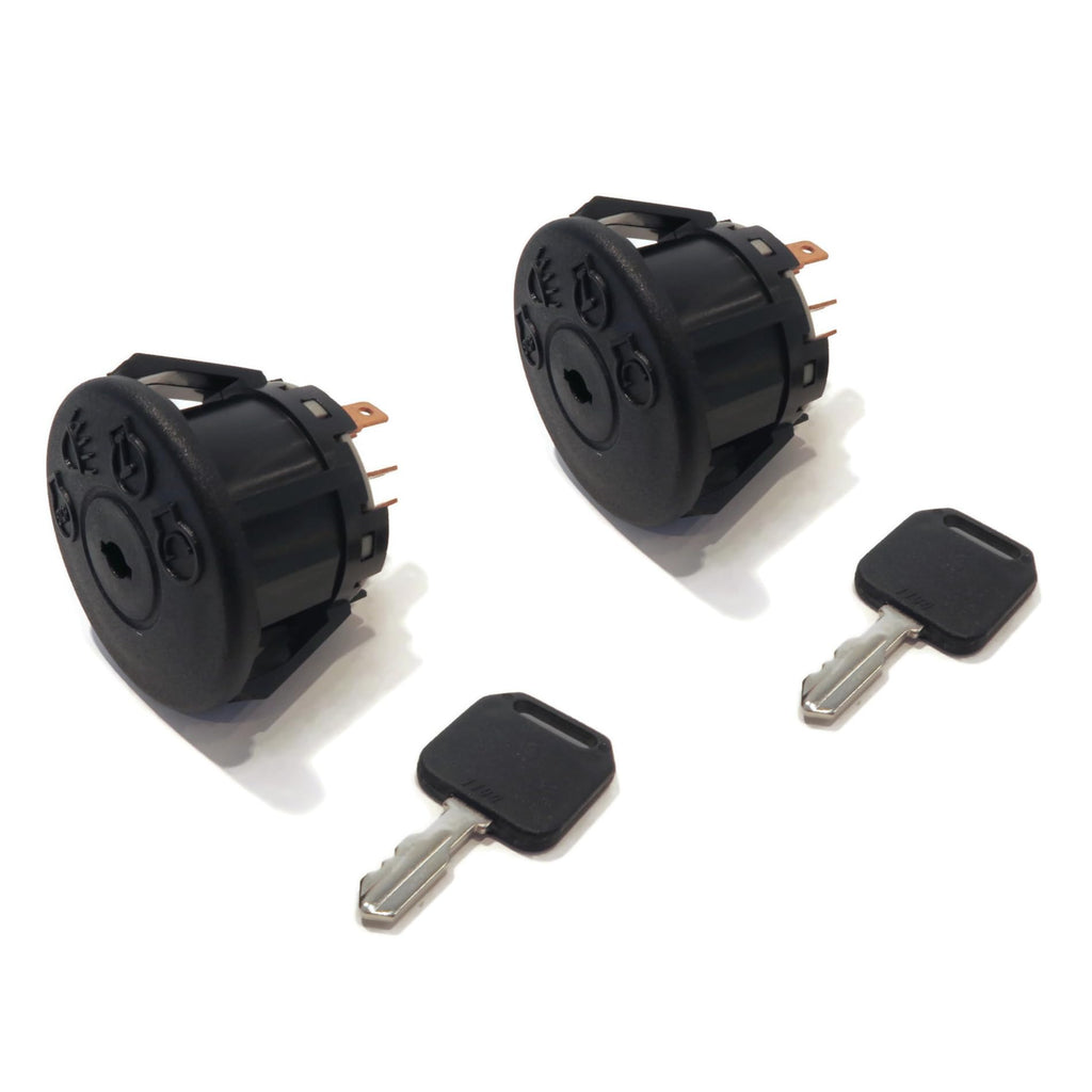The ROP Shop (Pack of 2) Starter Switch with Key for Rotary 7015 Zero Turn Lawn Mower