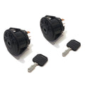 The ROP Shop (Pack of 2) Starter Switch with Key for Rotary 7015 Zero Turn Lawn Mower