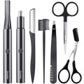 Electric Nose Hair Trimmer Eyebrow Trimmer for Men Women, 7-in-1 Painless Facial Grooming Kit, USB Rechargeable IPX7