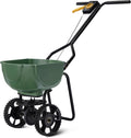 Fertilizer Spreader for Lawn, Evenly Spreading, Multi-Gear System, Covers 5000 Square Feet per Load, 33 Pounds, 0.53
