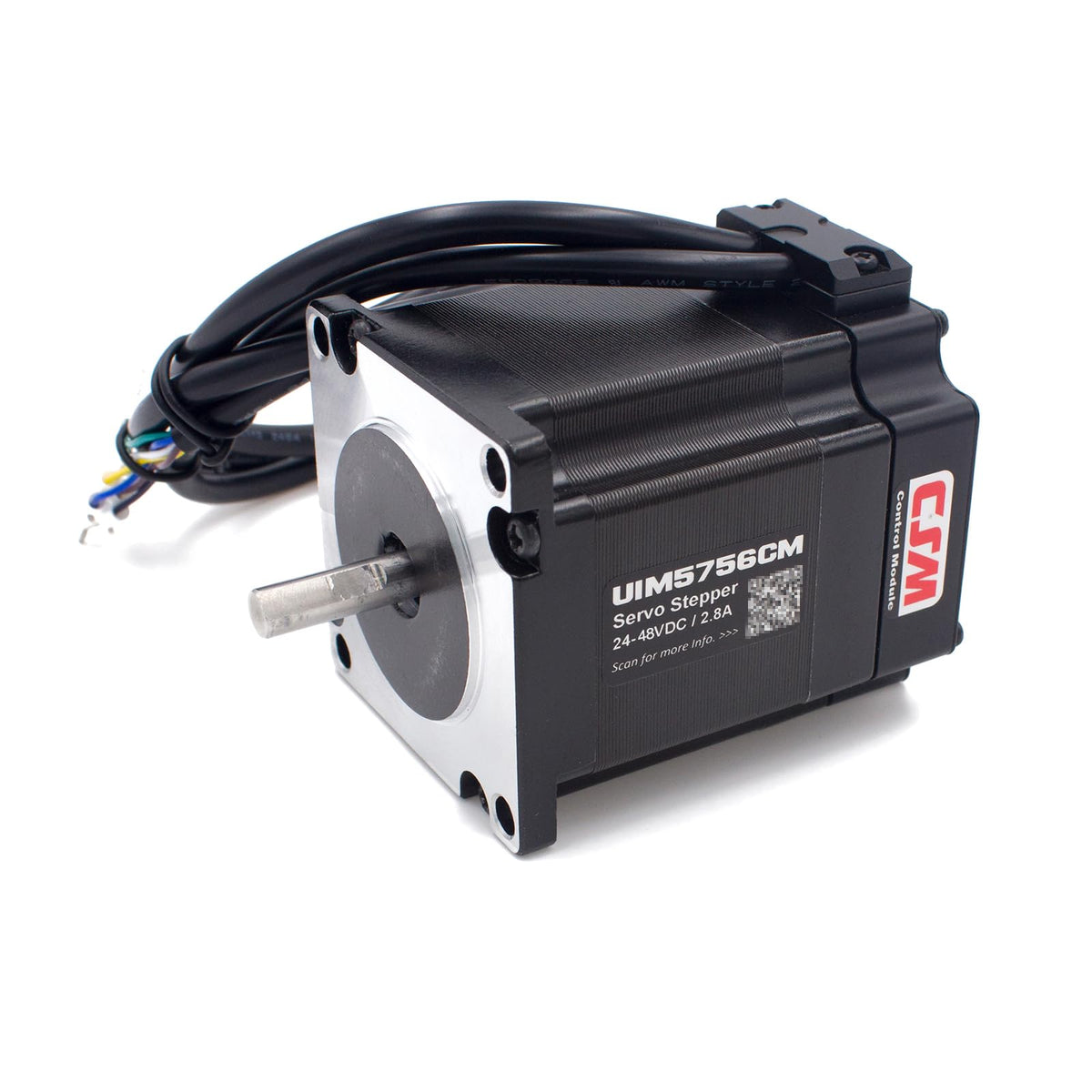 NEMA23 Integrated Servo Stepper Motor,CAN Bus,w/Encoder,Controller