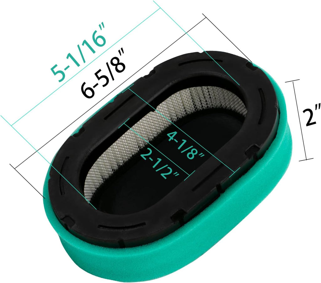 32 083 09-S Air Filter Spark Plugs Kit for Kohler KT610 KT620 KT715 KT725 KT730 KT735 KT740 KT745 19HP-26HP 7000 Series Engines Cub Cadet XT1 XT2 Lawn Mower