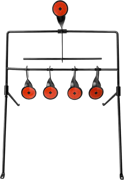 Auto-Resetting BB Gun Targets for .177, .20 Caliber with Stickers | Portable BB Targets for Shooting Range, Backyard