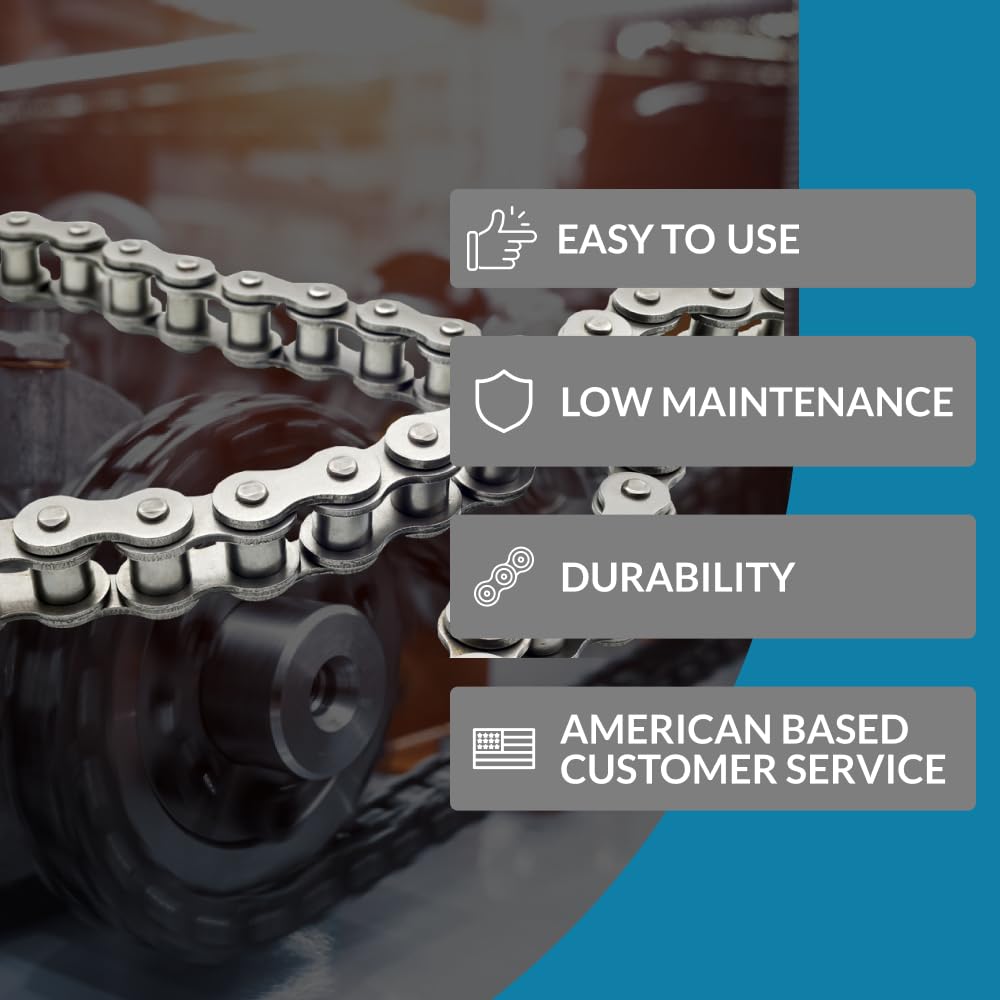 #35 Roller Chain Connecting Links (10 Pack) Carbon Steel