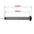 25mm Mini Excavator Bucket Pin for Caterpillar, John Deere, Kubota, Takeuchi, Yanmar Excavator Attachment (25mmX216mm)