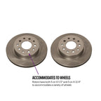 10 and 12 Bolt Rear Disc Brake Conversion Kit with Parking Brake