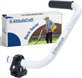 Patented Weed Eater Handle Extension, Ergonomic Back Saver String Trimmer Handle Grip, Aircraft-Grade Aluminum