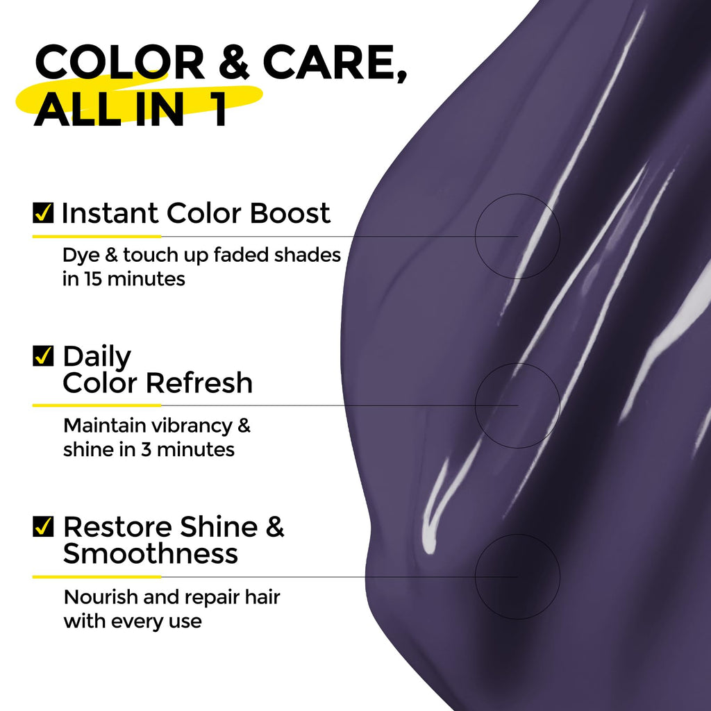Semi Permanent Hair Color Depositing Conditioner, Extreme Silver