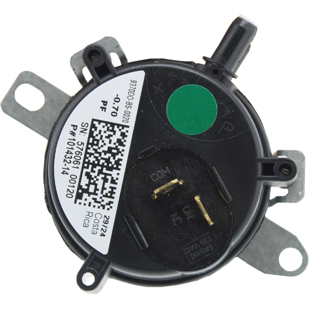 57W79 - Lennox OEM Furnace Draft Air Pressue Switch 1 Single Stage .70"