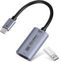 HDMI Capture Card, USB 3.0 HDMI to USBC Video Capture Card, 4K60FPS | 2K 120FPS Capture Card for Streaming, Works
