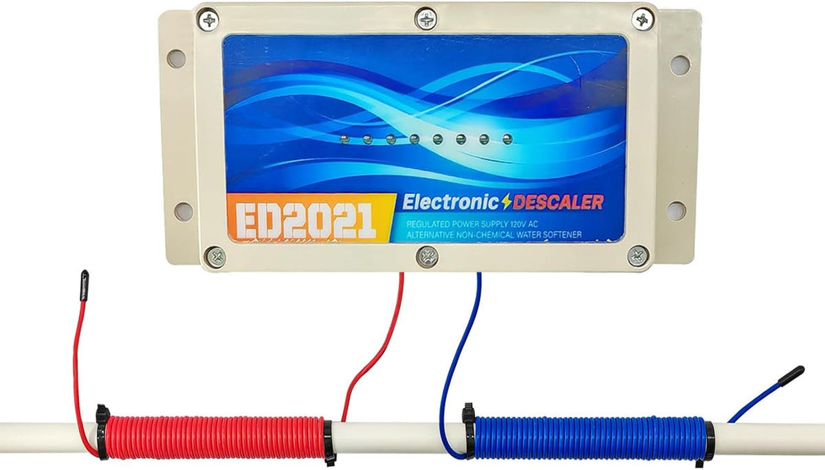 Whole House Water Descaler, Salt Free Hard Water Conditioner,Scale Reducer