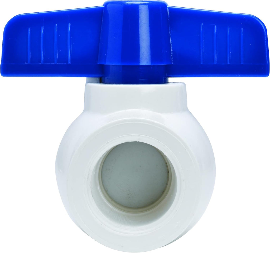 Homewerks VBVP40B7B Ball Valve, 1.5-Inch, Blue