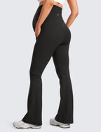 Maternity Flare Legging Pocket 31'' Black Medium