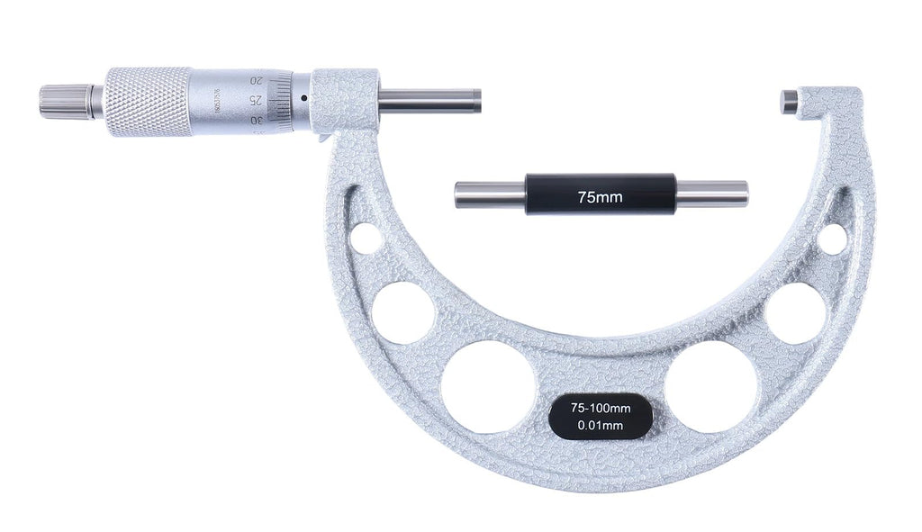 Accusize Outside Micrometer, 75-100mm x 0.01mm, EG00-0100