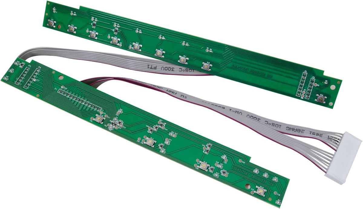 5304517587 Dishwasher User Control and Display Board Replacement for Frigidaire, Electrolux, Kenmore, Crosley - Replaces 004621711A, FGID2466QB7A, FGID2466QD2A, FGID2466QF7A, FGID2466QF8A