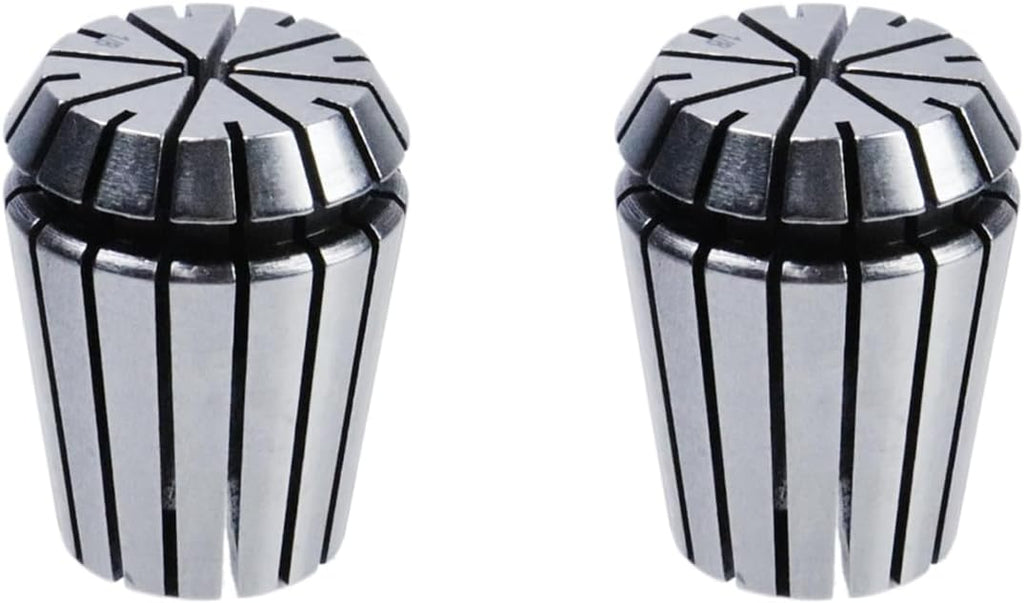 ER25 Collet Set 1/8 Dia Spring Collet Set for CNC Clamping Device Engraving Machine -2pcs
