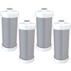 Refresh Refrigerator Water Filter Replacement for Frigidaire WF1CB, 4-Pack