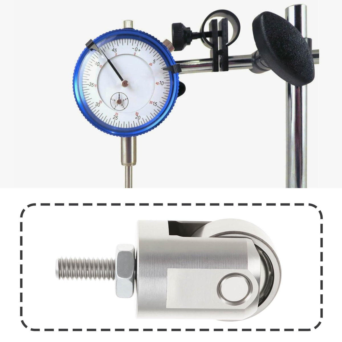 M2.5 Dial Indicator Point Roller Measuring Head Contacting Tip