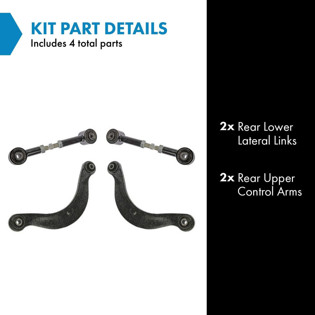 TRQ Rear Suspension Kit Control Arm Lateral Link