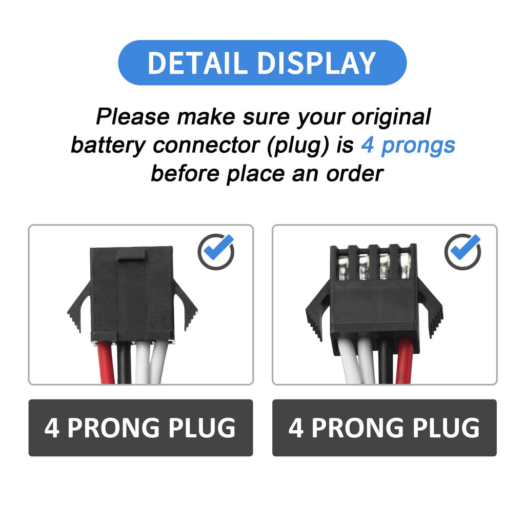 Battery Replacement for Red Solution H06-LI-1440-2600, Taurus 098060 Robot
